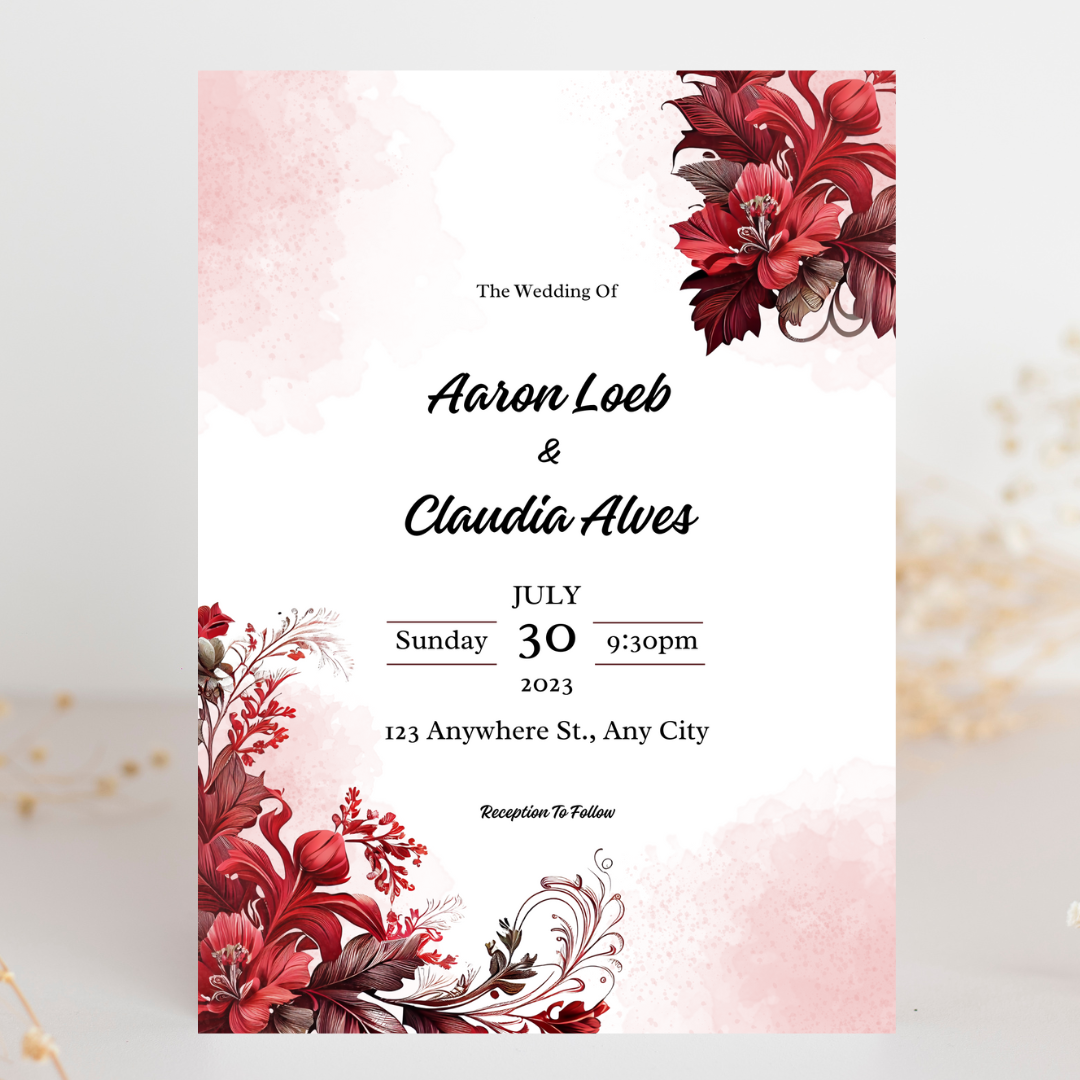 Wedding card