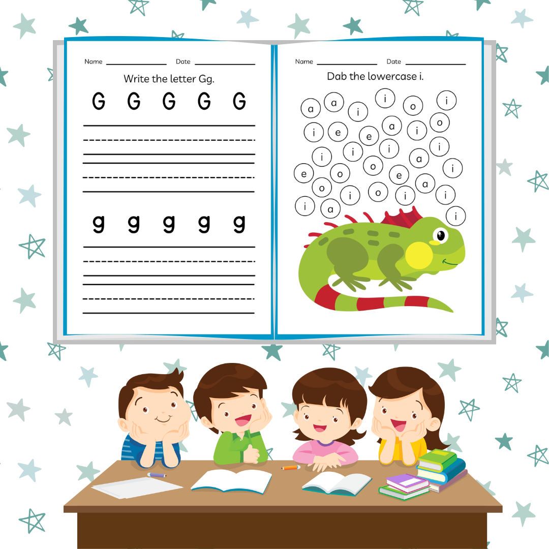 Alphabet worksheets for preschoolers