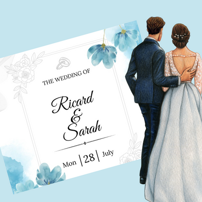 Wedding invitation card