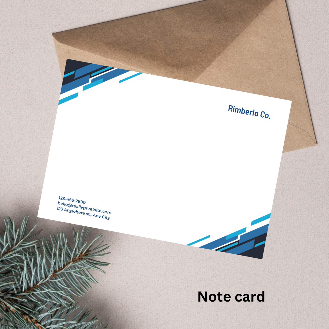 Business note Card