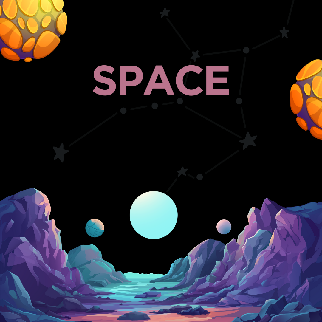 Fun space activities coloring worksheets