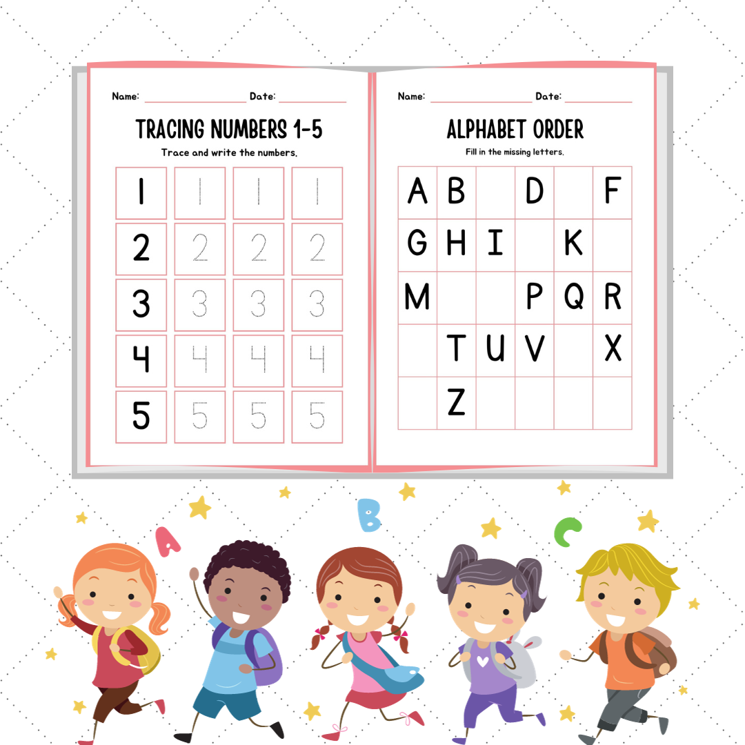 Back-to-School Learning Pack Worksheets