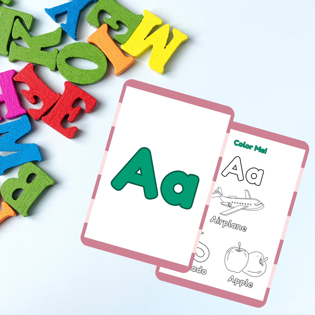 My ABC Coloring English Worksheets